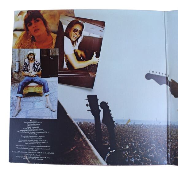 Eric Clapton Backless Vinyl Record LP 1978 RSO Records RS-1-3039 Classic Rock - Picture 6 of 8